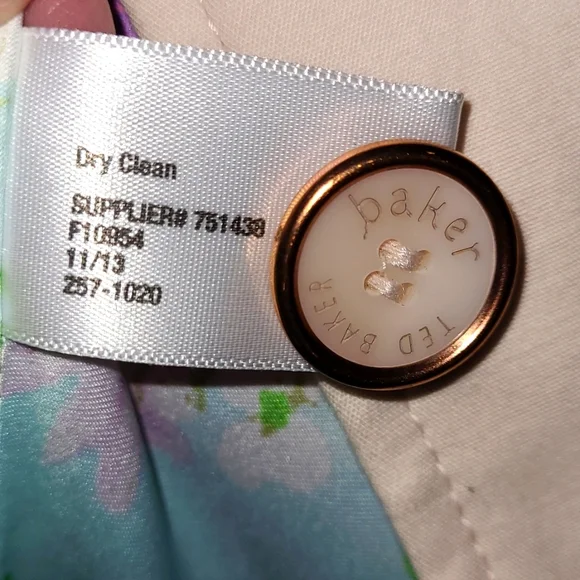 Ted Baker Girls Pink Flared Trench Coat - Picture 7 of 8